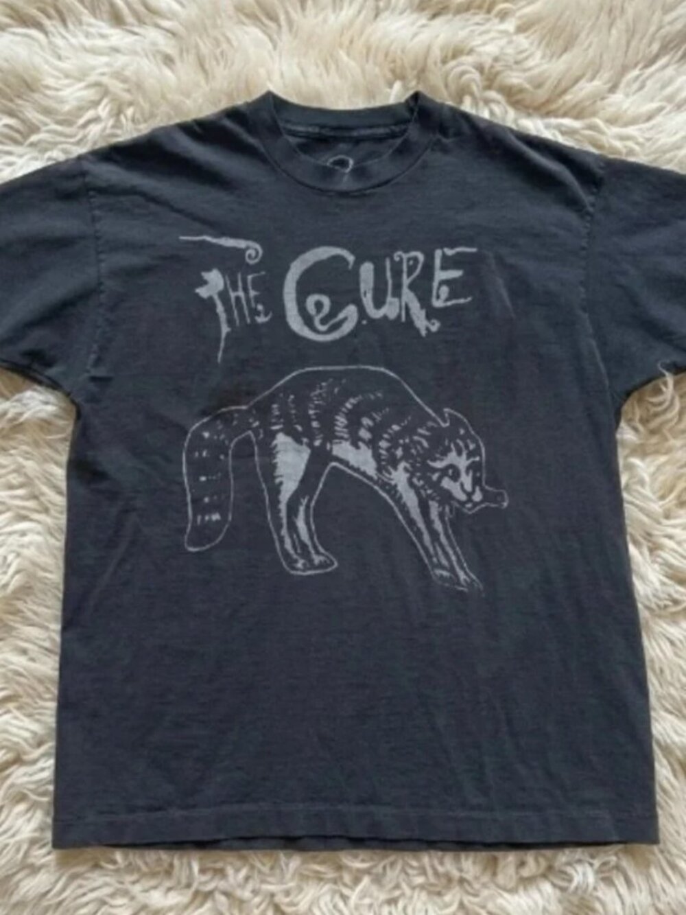The Cure Rare Cat Artwork T-shirt